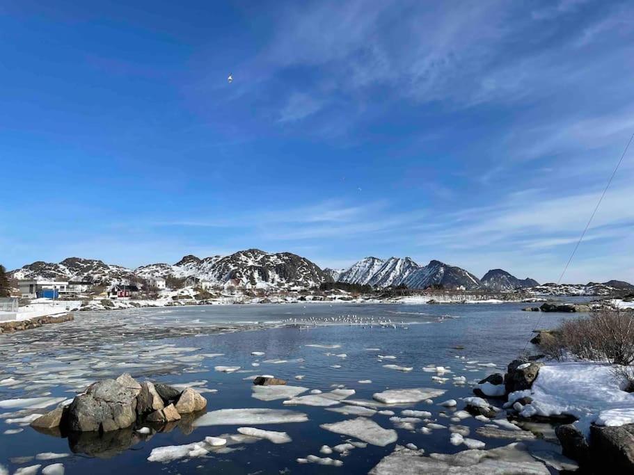 #Lofoten Leilighet Ved Sjoen Ballstad Exterior foto