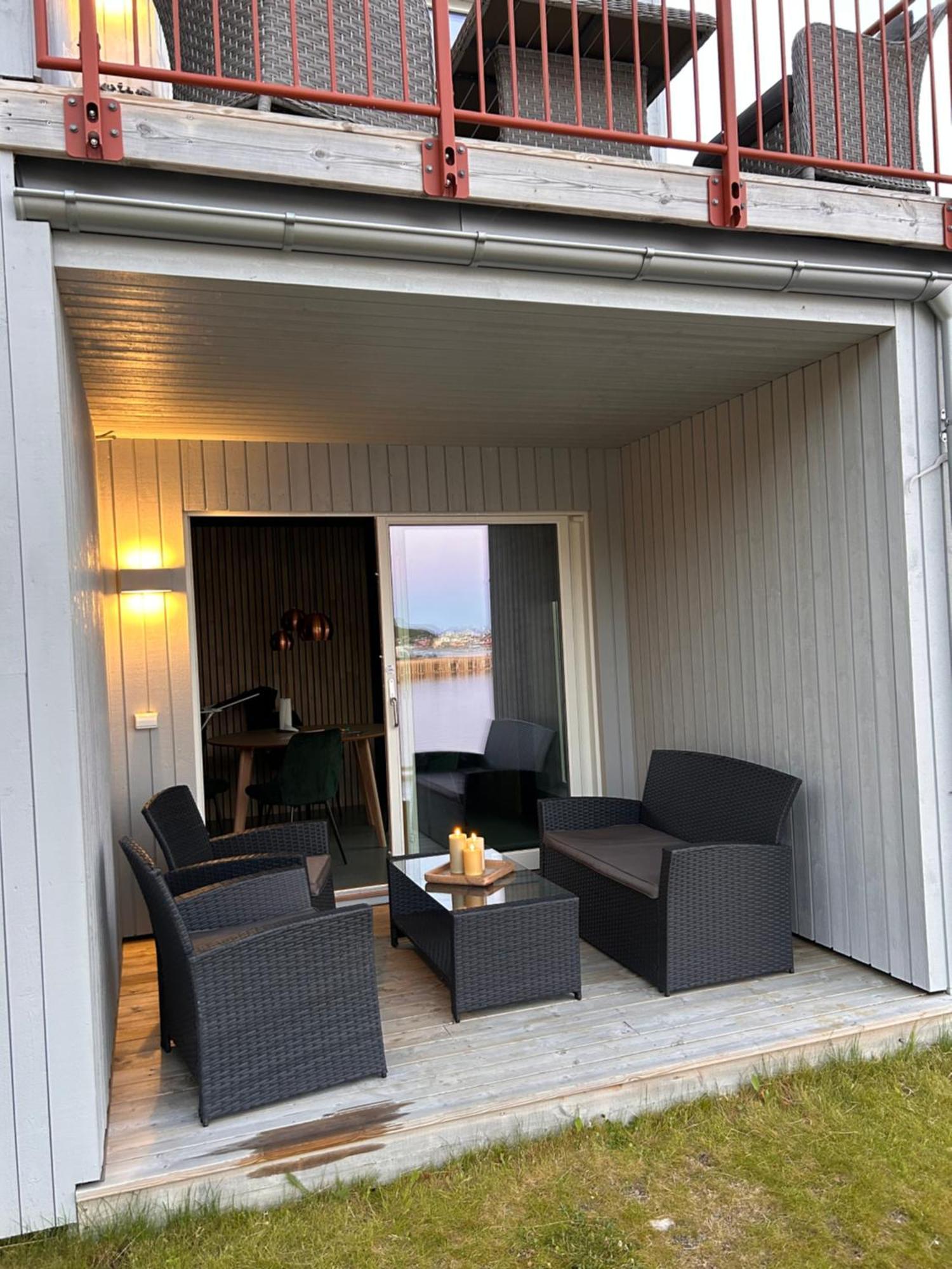 #Lofoten Leilighet Ved Sjoen Ballstad Exterior foto